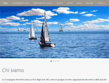 Tablet Screenshot of compagniadelvento.it